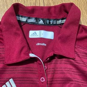 Adidas Red Medium Polo
